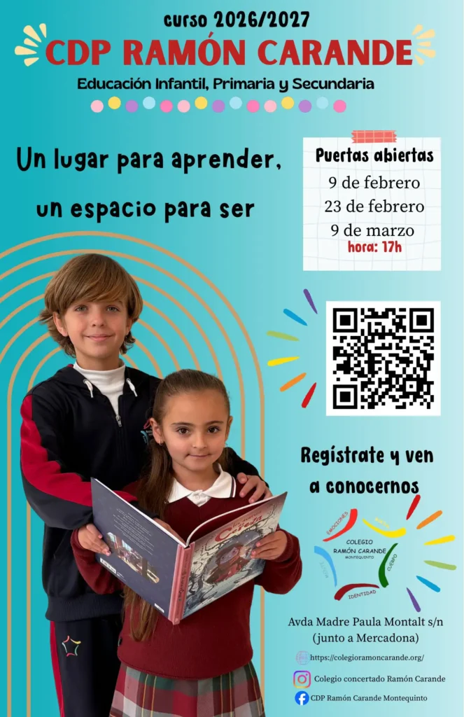 Jornada de puertas abiertas 2026 colegio Ramon Carande